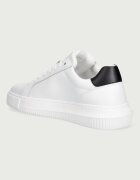 CALVIN KLEIN CHUNKY CUPSOLE MONO LTH маратонки мъжки от кожа бели YM0YM01317