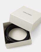 CALVIN KLEIN двустранен колан мъжки от кожа черен LV04D7063G