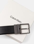 CALVIN KLEIN двустранен колан мъжки от кожа черен LV04D7147G