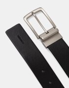 CALVIN KLEIN двустранен колан мъжки от кожа кафяв LV04D7097G