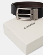 CALVIN KLEIN двустранен колан мъжки от кожа кафяв LV04D7097G