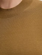 CALVIN KLEIN Елек в кафяво с ниско поло LV044D316G