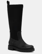 CALVIN KLEIN Гумени ботуши HIGH RAINBOOT NEOPRENE в черно YW0YW02002