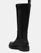 CALVIN KLEIN Гумени ботуши HIGH RAINBOOT NEOPRENE в черно YW0YW02002