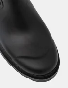 CALVIN KLEIN Гумени ботуши HIGH RAINBOOT NEOPRENE в черно YW0YW02002