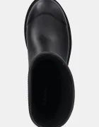 CALVIN KLEIN Гумени ботуши MID RAINBOOT RUBBER в черно YW0YW02004
