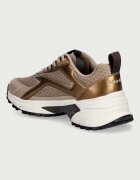 CALVIN KLEIN HIKE RUN CKSTRIPE MESH MET маратонки дамски бежови HW0HW03140