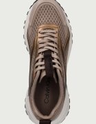 CALVIN KLEIN HIKE RUN CKSTRIPE MESH MET маратонки дамски бежови HW0HW03140