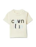 CALVIN KLEIN JEANS Бебешка памучна тениска