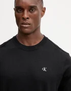 CALVIN KLEIN JEANS блуза с дълги ръкави мъжка от памук черна LV04RD247G