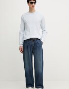 CALVIN KLEIN JEANS блуза с дълги ръкави мъжка от памук синя LV040EM217