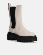 CALVIN KLEIN JEANS Боти челси от набук FLATFORM CHELSEA BOOT MG NB