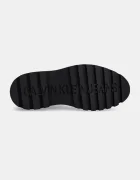 CALVIN KLEIN JEANS Боти челси от набук FLATFORM CHELSEA BOOT MG NB в бежово с платформа YW0YW01684