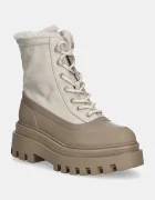 CALVIN KLEIN JEANS Боти FLATFORM LACE UP BOOT PADDED