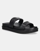 CALVIN KLEIN JEANS Чехли FLAT MOLDED DOUBLEBAR SANDAL LTH