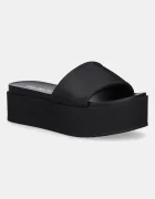 CALVIN KLEIN JEANS Чехли FLATFORM SANDAL SLIDE IN NYLON