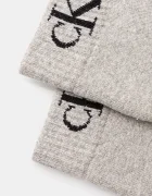 CALVIN KLEIN JEANS чорапи мъжки с памук 2 броя сиви 701228805