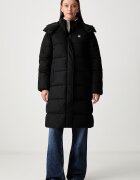 CALVIN KLEIN JEANS дълго яке дамско черно LV047H505G