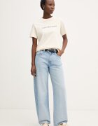 CALVIN KLEIN JEANS дънки barrel дамски сини LV047F684G
