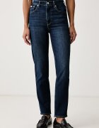 CALVIN KLEIN JEANS дънки mom fit дамски сини LV047D842G