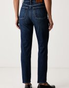 CALVIN KLEIN JEANS дънки mom fit дамски сини LV047D842G