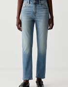 CALVIN KLEIN JEANS дънки mom fit дамски сини LV047F951G