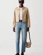 CALVIN KLEIN JEANS дънки mom fit дамски сини LV047F951G