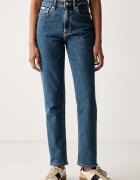 CALVIN KLEIN JEANS дънки mom fit дамски сини LV047H746G