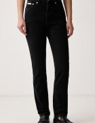 CALVIN KLEIN JEANS дънки slim fit дамски черни LV047H736G