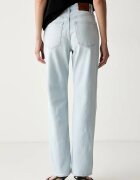 CALVIN KLEIN JEANS дънки straight дамски сини LV047F710G