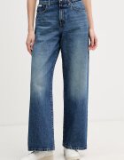 CALVIN KLEIN JEANS дънки wide leg дамски сини LV047G928G