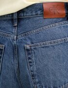 CALVIN KLEIN JEANS Дънки wide leg дамски тъмносини LV047F727G