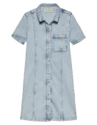 CALVIN KLEIN JEANS Детска дънкова рокля