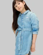 CALVIN KLEIN JEANS Детска дънкова рокля
