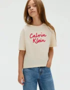 CALVIN KLEIN JEANS Детска памучна тениска