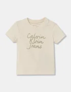 CALVIN KLEIN JEANS Детска памучна тениска