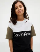 CALVIN KLEIN JEANS Детска памучна тениска