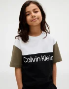 CALVIN KLEIN JEANS Детска памучна тениска