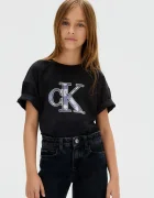 CALVIN KLEIN JEANS Детска памучна тениска