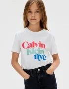 CALVIN KLEIN JEANS Детска памучна тениска