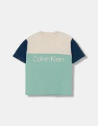 CALVIN KLEIN JEANS Детска памучна тениска