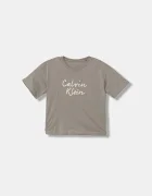 CALVIN KLEIN JEANS Детска памучна тениска