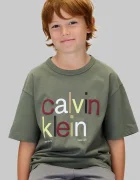 CALVIN KLEIN JEANS Детска памучна тениска