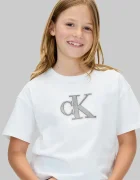 CALVIN KLEIN JEANS Детска памучна тениска