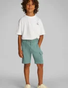 CALVIN KLEIN JEANS Детски памучен къс панталон