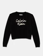 CALVIN KLEIN JEANS Детски памучен пуловер