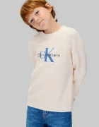 CALVIN KLEIN JEANS Детски памучен пуловер