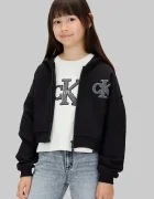 CALVIN KLEIN JEANS Детски памучен суичър