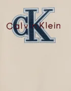 CALVIN KLEIN JEANS Детски суичър в бежово с качулка IB0IB02585