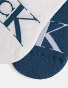 CALVIN KLEIN JEANS къси чорапи мъжки с памук 2 броя сини 701228809